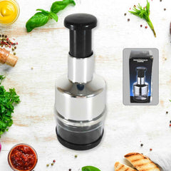 Vegetable Chopper – Stainless Steel & Easy Prep for Kitchen | CookAura