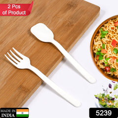 Disposable Plastic Cutlery Set – Heavy Duty Forks & Spoons | Quickslice