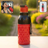400 ML Sports Water Bottle – Leakproof with Flip Top Lid & Strap