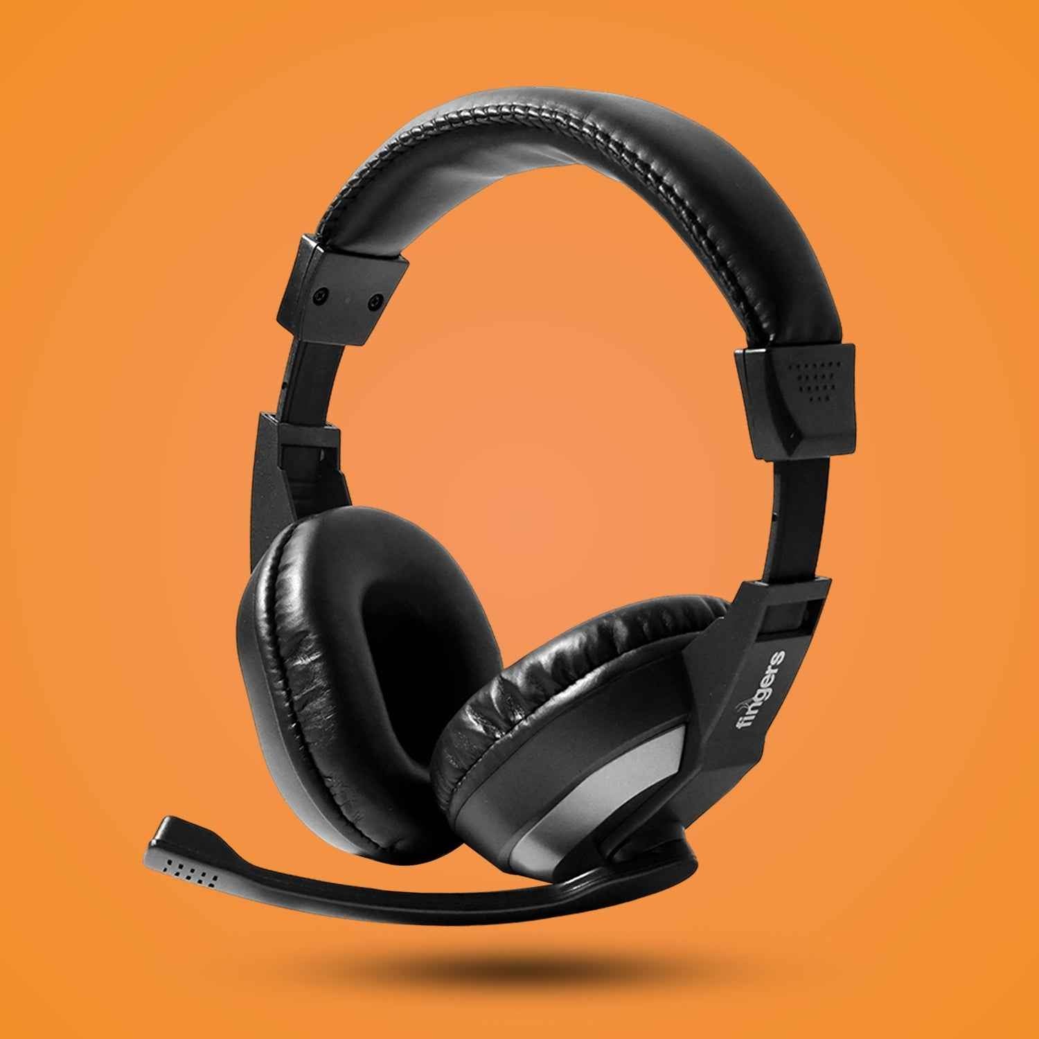 Wired Headset with Adjustable Headband for Clear Communication