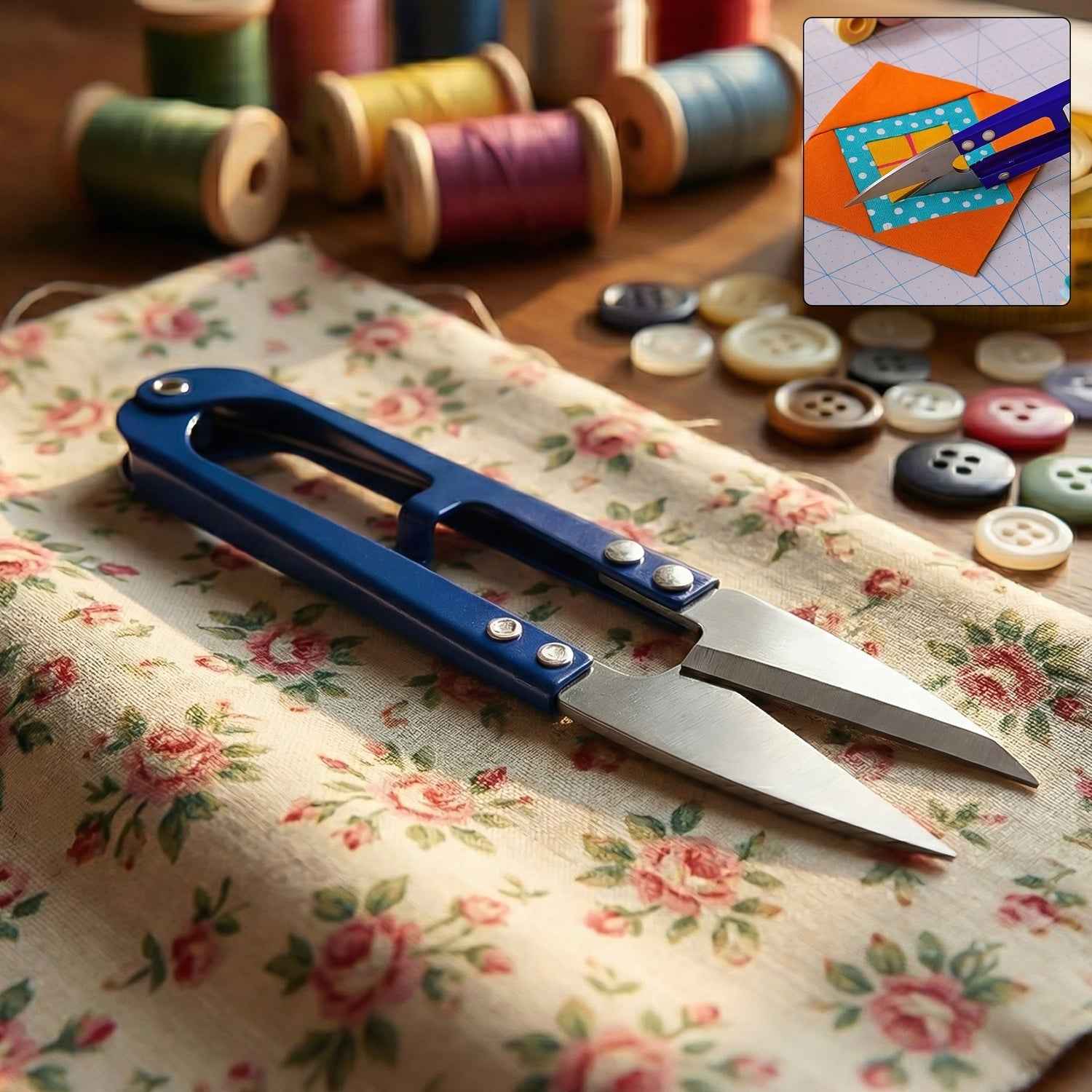 Sewing Scissors – Ergonomic Handle for Precise Fabric Cutting