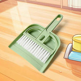 Mini Dustpan with Brush Set – Compact for Home & Office | Velvet Wipe