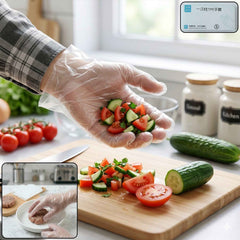 Disposable Plastic Gloves Ð Hygienic & Convenient for Food & Cleaning
