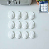 Self Adhesive Wall Hooks – Strong Hold, No Drilling (12 Pc)