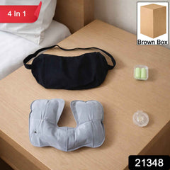 Travel Comfort Sleep Kit – 4 In 1 Portable Rest Set