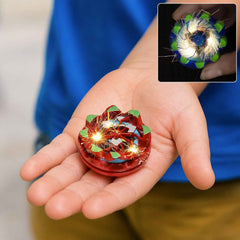 Fireworks Spark Effect Spinning Battle Top Ð High-Speed Fun for Kids