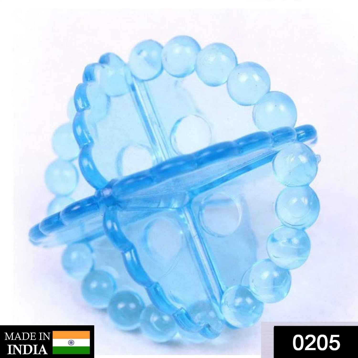 Detergent-Free Laundry Balls – 4 Pcs for Eco-Friendly Wash | Velvet Wipe