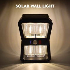 Solar Wall Lantern – 3 Modes & Motion Sensor | Indo Glow