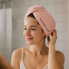 Microfiber Hair Drying Towel Wrap – Super Absorbent & Lightweight