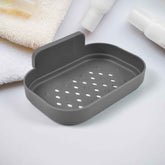 Wall-Mounted Soap Dish – Self-Adhesive Plastic Holder | Mist & Relax