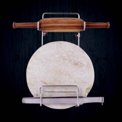 Stainless Steel Chakla Belan Chimta Stand – Kitchen Organizer | CookAura