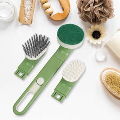 Dish Brush Set – 9-Piece Kitchen Cleaning Kit | VelvetBubbles