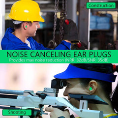 Noise Reduction Earplugs – Soft Foam for Sleep & Travel | XcelSafe