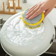 Dishwashing Sponge Brush – Double-Sided Durable Cleaner