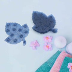 Baby Anti-Slip Bath Mat – Leaf Shaped PVC 4 Pc Set | CrystalWash