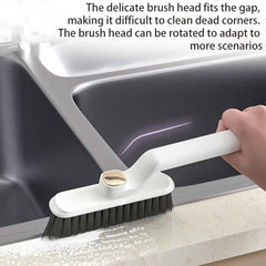 360° Rotating Floor Cleaning Brush – Hard Bristles for Deep Cleaning