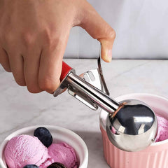 Easy glide stainless steel ice cream scoop 70 ML capacity