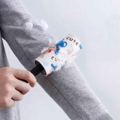 Reusable Sticky Lint Roller – Effective Fabric Cleaning Tool