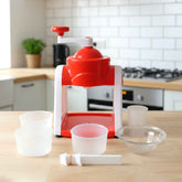 Manual Ice Snow Maker – Hand Crank Gola & Slush Machine