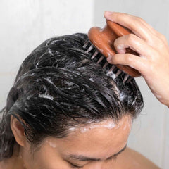 Scalp Massage Brush – Soft Flexible Bristles for Gentle Hair Care