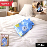 Reusable Hot and Cold Water Bag – Cute Cartoon Pain Relief 15x9 cm