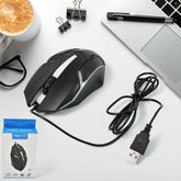 Wired Gaming Mouse – Ergonomic RGB Lighting, High Performance | Compshop