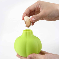 Silicone Garlic Peeler – Easy Ginger & Garlic Peeling | Quickslice