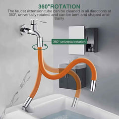 Flexible Water Tap Extender – 360° Bendable Silicone | ShineCrest