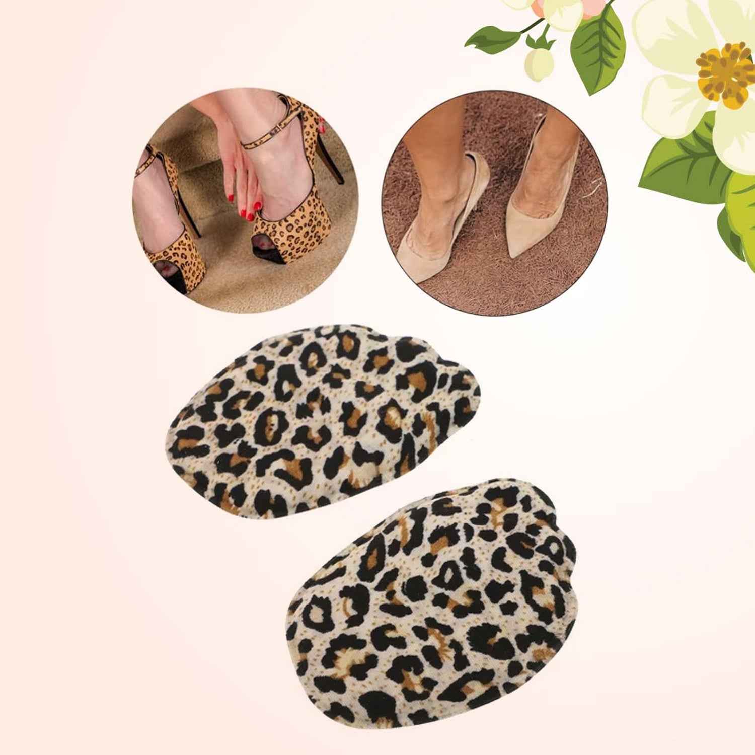 Heel Cushion Inserts – Non Slip Callus Prevention Insoles | Velvet Wellness