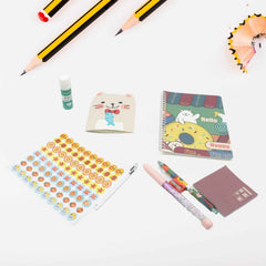 Cartoon Stationery Box – School Supplies Kit for Kids |