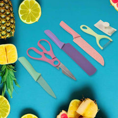 Kitchen Knife Set – Professional 6-Piece High Carbon Steel | CookAura