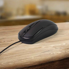 Wired Keyboard Mouse Combo – Ergonomic USB Set | Wiregenix