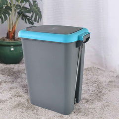 Push N Pedal Dust Bin – Hands-Free 6.5 Liter Space-Saver