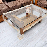 Transparent PVC Table Cover Ð Waterproof & Stylish for Dining & Center Tables