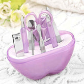 Apple Shape Manicure Set – 8-in-1 Stainless Steel Kit | Indo Glow
