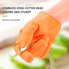 Thumb Knife Finger Protector – Right Hand Silicone Glove | Grow Wear