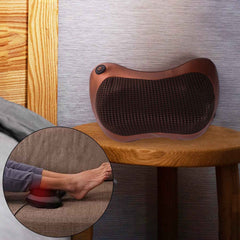 Professional Massage Pillow – Heat & Rollers | Velvet Wellness