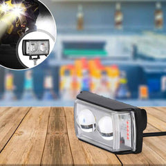 6 Mode LED Fog Light – Ultra Mini Dual Lens for Vehicle Safety