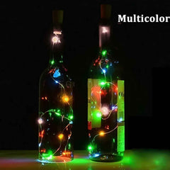 Bottle Cork Lights – Multi-Color LED String Light | Indo Glow
