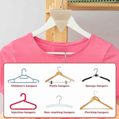 Plastic Triangle Hanger Connector Hook – Space-Saving Wardrobe Organizer