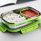 Ganesh Stainless Steel Lunch Pack for office and school use.