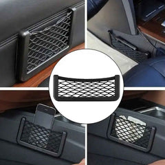 Car Seat Organizer – Mesh Storage for Phone & Purse | Velvet Wheels