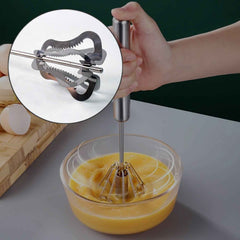 Stainless Steel Handy Churner – Manual Whisk for Lassi & Eggs
