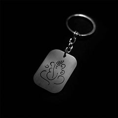 Ganesh Metal Keychain – Auspicious Lord Ganesha Keyring
