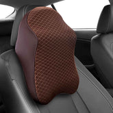 Memory Foam Car Neck Pillow – Ergonomic Support for Driving | Velvet Wheels