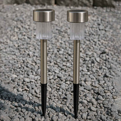 Solar Garden Pathway Lights – Durable Stainless Steel Outdoor LEDs
