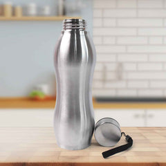 Stainless Steel Single Wall Water Bottle – Durable & Leak-Proof 1000ml