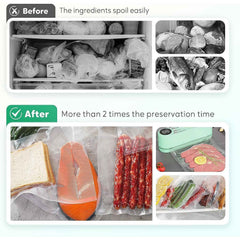 Vacuum Sealer Machine – Rechargeable & Digital Kitchen Food Preserver