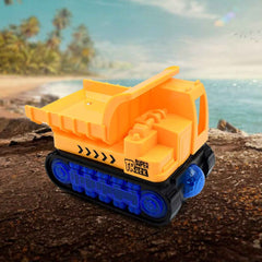 Dump Truck Toy for Kids – Self-Driving, Lights & Music | Little Blocks