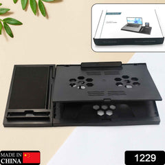 Foldable Laptop Stand – Ergonomic & Portable for Desks | Desk Crew
